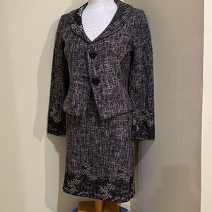 Women’s Blazer Suits | women’s Classic Jacket & Skirt Sets | Size 8 Petite